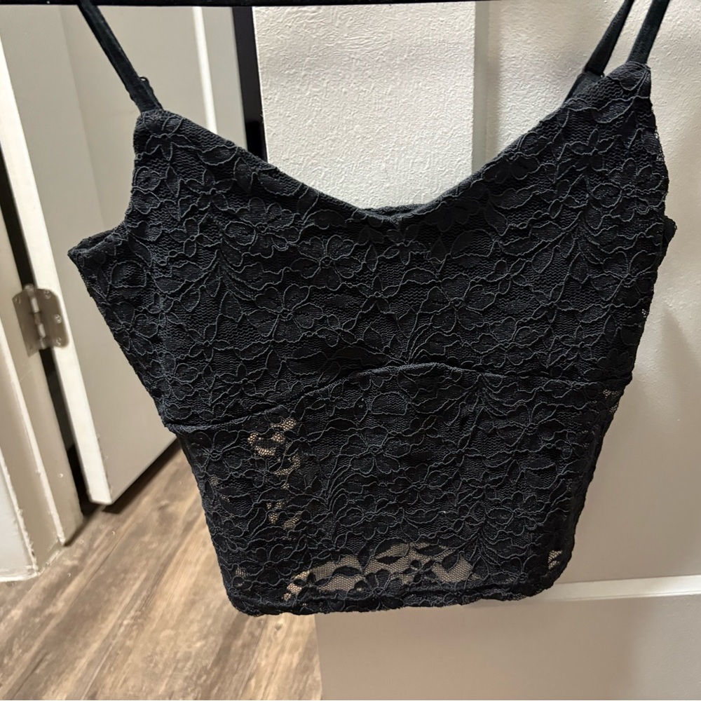 Black Lacey Camisole